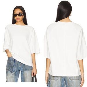 Free People We The Free Joah Tee White Size Large